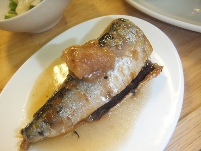 いわしの梅煮。