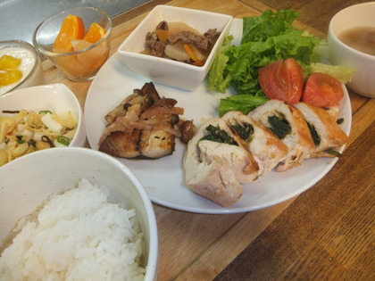 よるごはん。