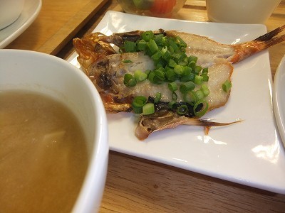 干し金目鯛。