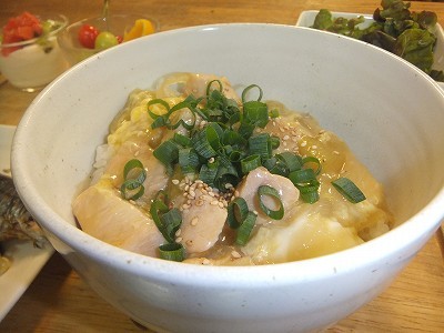 親子丼。