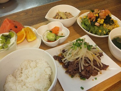 夜ごはん。