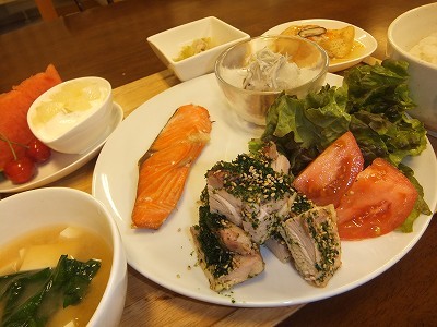 よるごはん。