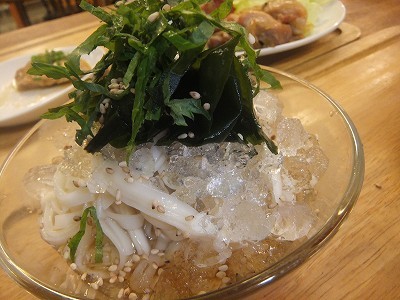 冷え冷えうどん。