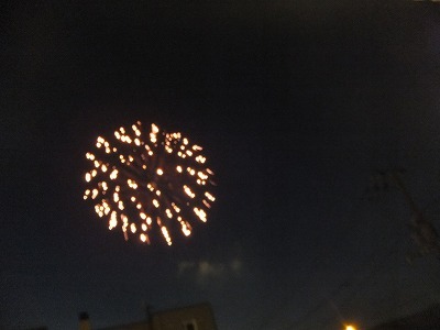 花火。