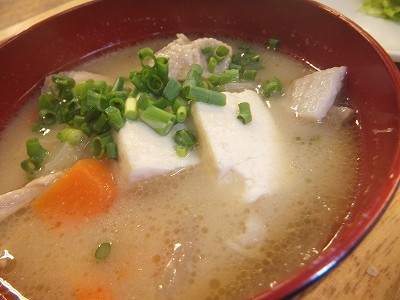 豚汁。