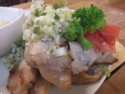 豚肉。のネギ塩レモン