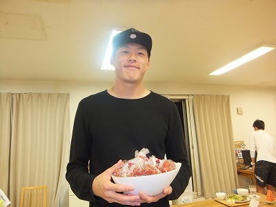 ミニトマト。