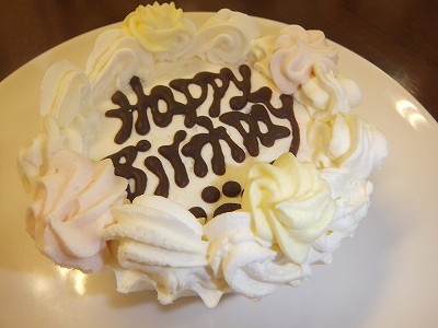 ケーキ。