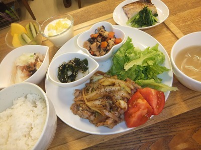 ある日のよるごはん。