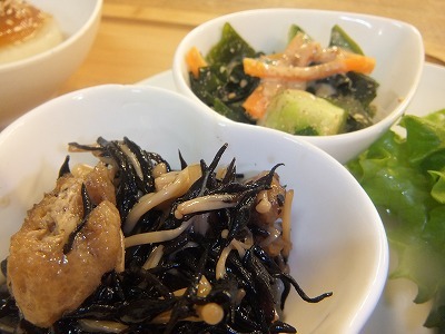 ひじきの煮物。