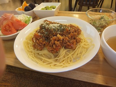 日曜日のランチ。