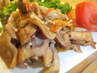 豚肉のお好みオイスター。。