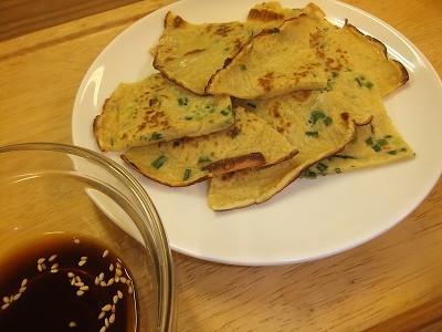 ねぎ焼き。