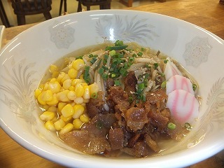 塩ラーメン。