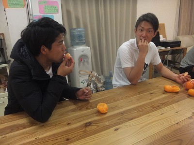 ヒロユキくんとナガくん。