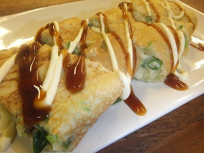 ネギ焼き。
