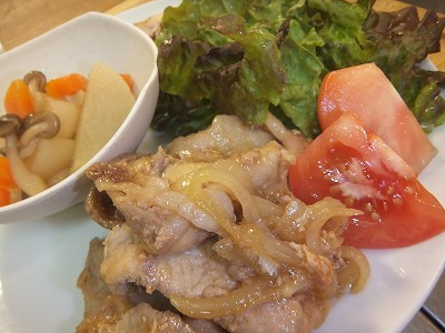 豚肉のみそニンニク。