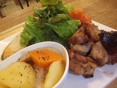 鶏むね肉のハニーオイスターガーリック。