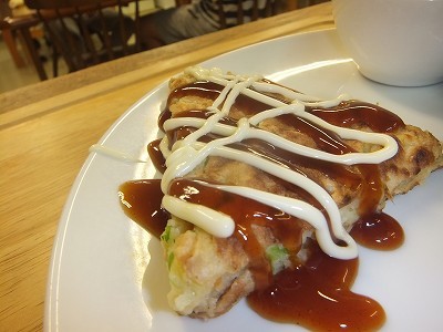お好み焼き。