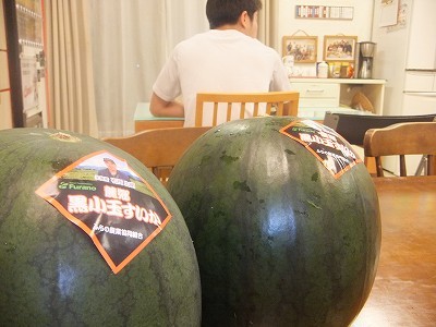 黒小玉スイカ。