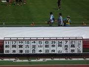 本日はＣＶＳさんではなくサッカー協会の方が行ってました