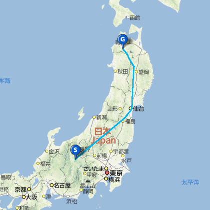 vs松本復路地図