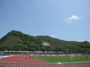 きれいな空と山