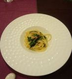 サーモンの春色パスタ