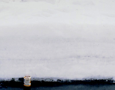 積雪白