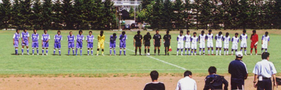 試合開始