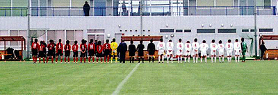 試合開始