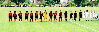 試合開始