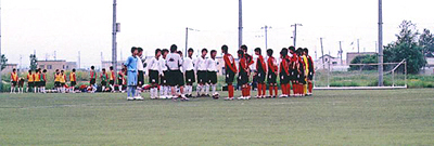 試合開始