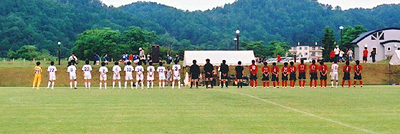 試合開始