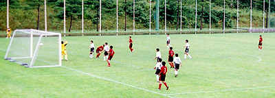 札幌U14のヘディング