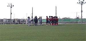 試合開始