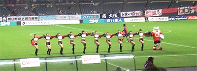 待ちに待ったハーフタイム