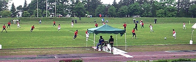 試合中