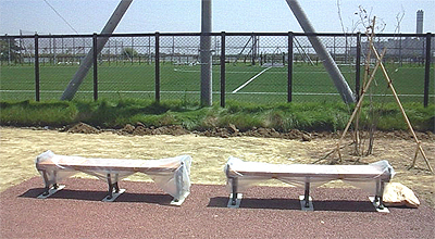 ベンチ de 一休み