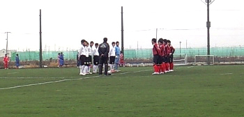 試合開始