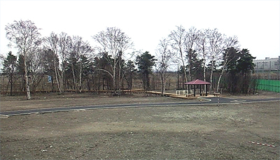 造成中の公園