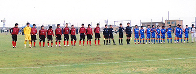 試合開始