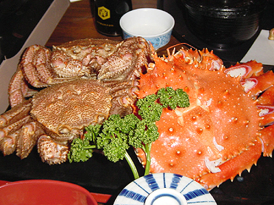 イカ煮もカニのような料理
