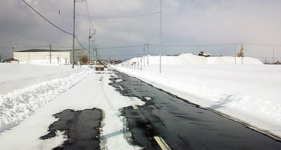 雪捨て場