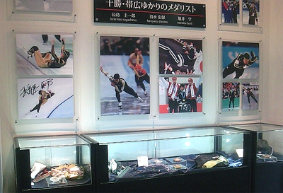 札幌オリンピックのトーチもあった