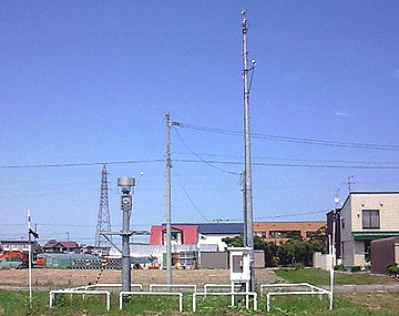 長沼の街の中