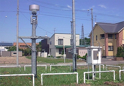 背が高い邸宅も無いし