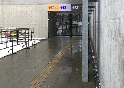 カニ歩き・・そんなことしてどうする