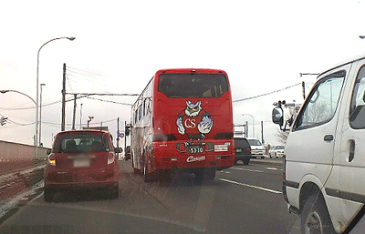 まるで消防車