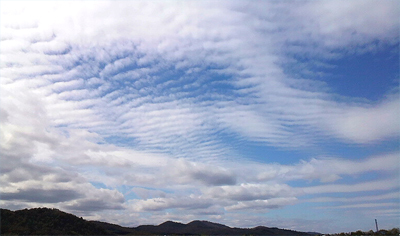 秋の空か？